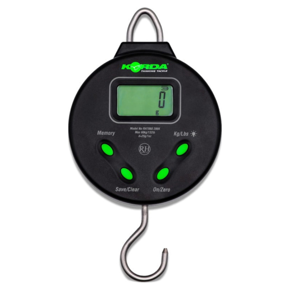Korda Digital Scale 132lb/60kg in der Gruppe Werkzeuge & Zubehör / Waagen bei Sportfiskeprylar.se (KSCD)
