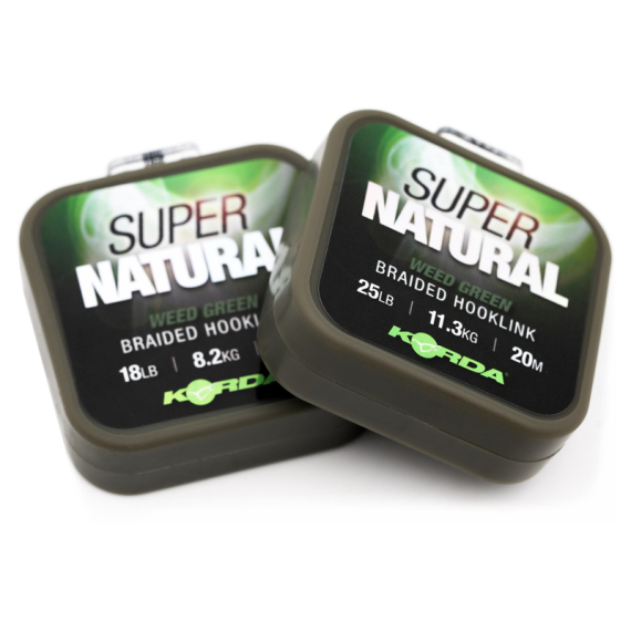 Korda Super Natural Weed Green in der Gruppe Haken & Zubehör / Vorfächer & Vorfachmaterial / Vorfachmaterial / Vorfachmaterial Braid bei Sportfiskeprylar.se (KSNGr)