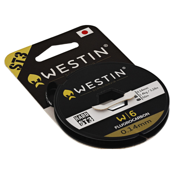 Westin W6 ST3 Fluorocarbon Clear in der Gruppe Schnüre / Fluorocarbon Schnüre bei Sportfiskeprylar.se (L005-140-50r)