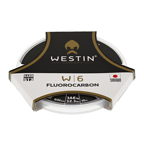 Westin W6 ST3 Flourocarbon 35m in der Gruppe Haken & Zubehör / Vorfächer & Vorfachmaterial / Vorfachmaterial / Vorfachmaterial Fluorocarbon bei Sportfiskeprylar.se (L005-730-35r)