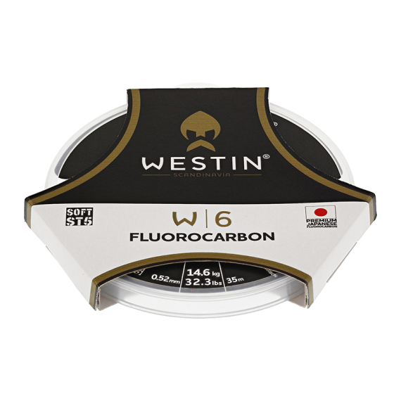 Westin W6 ST5 Flourocarbon 35m in der Gruppe Haken & Zubehör / Vorfächer & Vorfachmaterial / Vorfachmaterial / Vorfachmaterial Fluorocarbon bei Sportfiskeprylar.se (L006-730-35r)