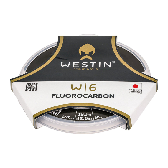 Westin W6 ST1 Fluorocarbon 50m in der Gruppe Haken & Zubehör / Vorfächer & Vorfachmaterial / Vorfachmaterial / Vorfachmaterial Fluorocarbon bei Sportfiskeprylar.se (L018-430-50r)