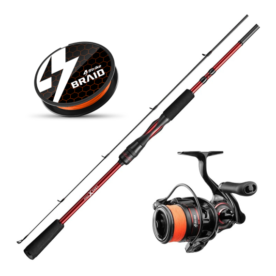 Lake X Perch 7\'2\'\' X-5-25g & Vortex Spinning Combo in der Gruppe Angelsets / Spinning Sets / Barsch Spinning Combo bei Sportfiskeprylar.se (LAKEXPERCHVORTEXCOMBO)