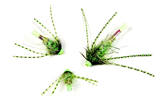 Frödin Bodie Series Greenlander 3-Pack 1,2 & 3 cm in der Gruppe Köder / Fliegen / Lachsfliegen bei Sportfiskeprylar.se (LBGR-01)
