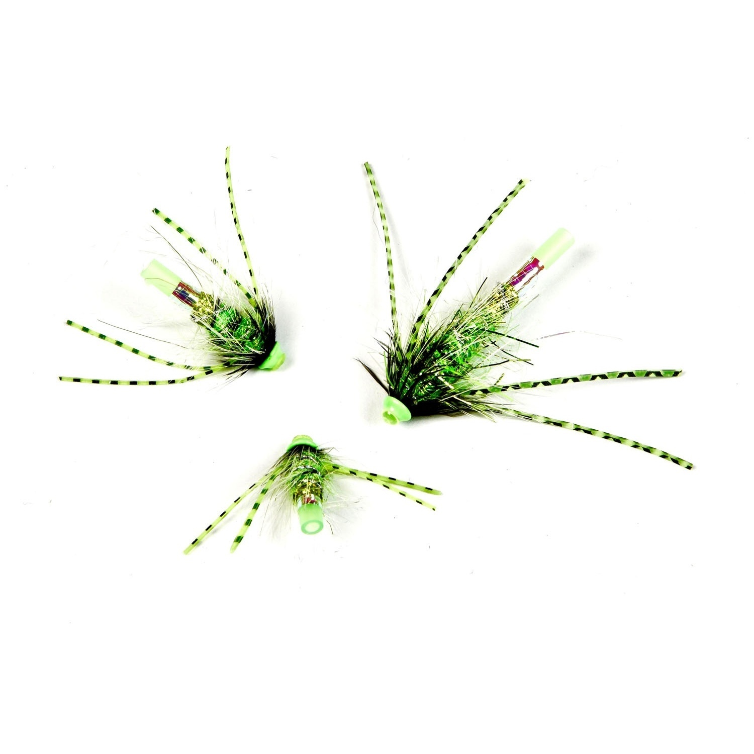 Frödin Bodie Series Greenlander 3-Pack 1,2 & 3 cm in der Gruppe Köder / Fliegen / Lachsfliegen bei Sportfiskeprylar.se (LBGR-01)