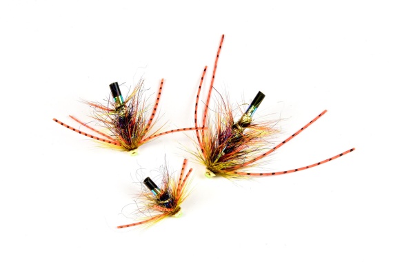 Frödin Bodie Series Willie Gun 3-Pack 1,2 & 3 cm in der Gruppe Köder / Fliegen / Lachsfliegen bei Sportfiskeprylar.se (LBWG-01)