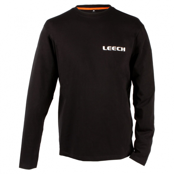 Leech T-Shirt Long Sleeve Black in der Gruppe Kleidung & Schuhe / Kleidung / Pullover / Langärmlige T-Shirts bei Sportfiskeprylar.se (LEECH3002-Mr)