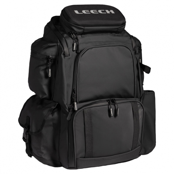 Leech Backpack 45L Black in der Gruppe Verwahrung / Rucksäcke bei Sportfiskeprylar.se (LEECH3021)