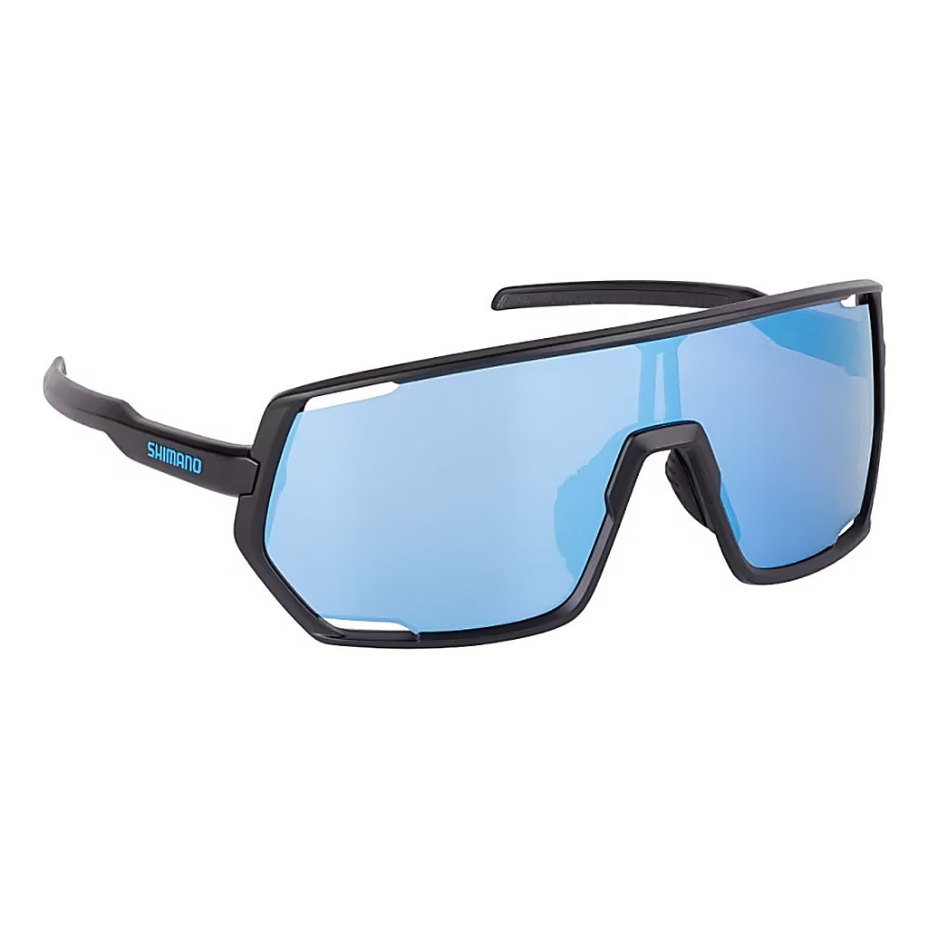 Shimano Lesath Matte Black & Blue Mirror in der Gruppe Kleidung & Schuhe / Sonnenbrillen / Polarisierte Sonnenbrillen bei Sportfiskeprylar.se (LESBM)