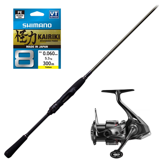 Megabass Levante Vanford Combo F3-611LVS 2-14g in der Gruppe Angelsets / Spinning Sets / Barsch Spinning Combo bei Sportfiskeprylar.se (LEVANTEVABFORDCOMBO)