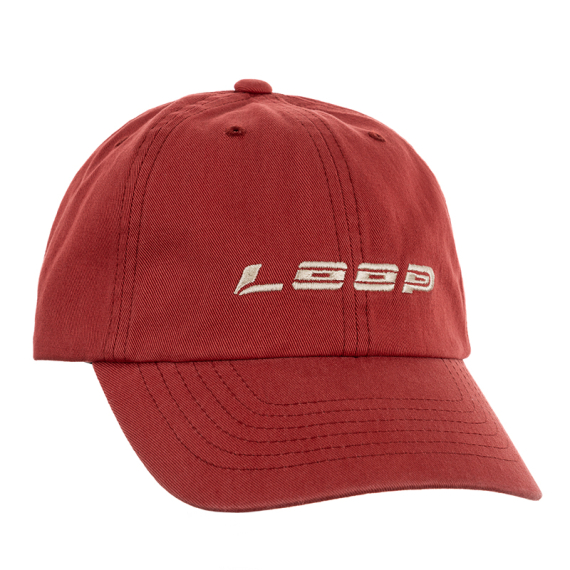 Loop Logo Dad Cap - Burnt Russet in der Gruppe Kleidung & Schuhe / Kappen & Kopfbedeckungen / Caps bei Sportfiskeprylar.se (LLDC01-201)
