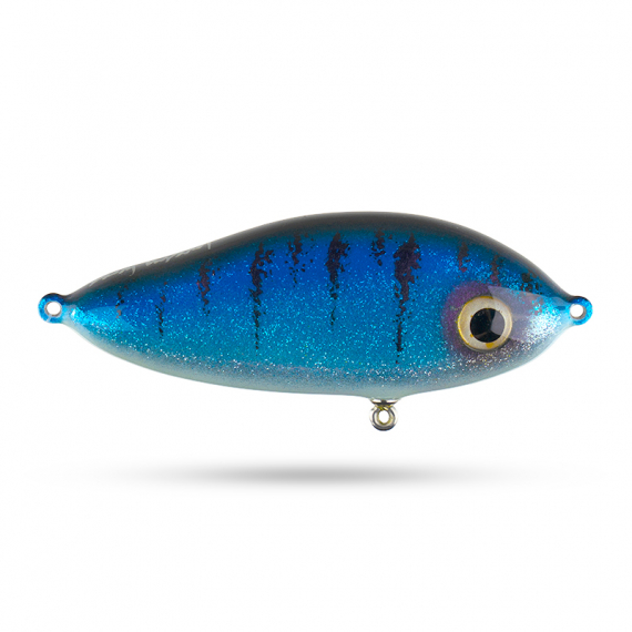 Lovely Lures Roky 105mm, 52g - Electric Blue in der Gruppe Köder / Handgefertigte Köder / Handgefertigte Jerkbaits bei Sportfiskeprylar.se (LLROKY105-7)