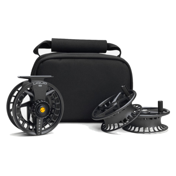 Lamson Liquid S HD 3-Pack Smoke - #6/8 in der Gruppe Angelrollen / Fliegenrollen & Zusätzliche Spule / Fliegenrollen bei Sportfiskeprylar.se (LQS-7plusHD3-PACK-SMOKE)