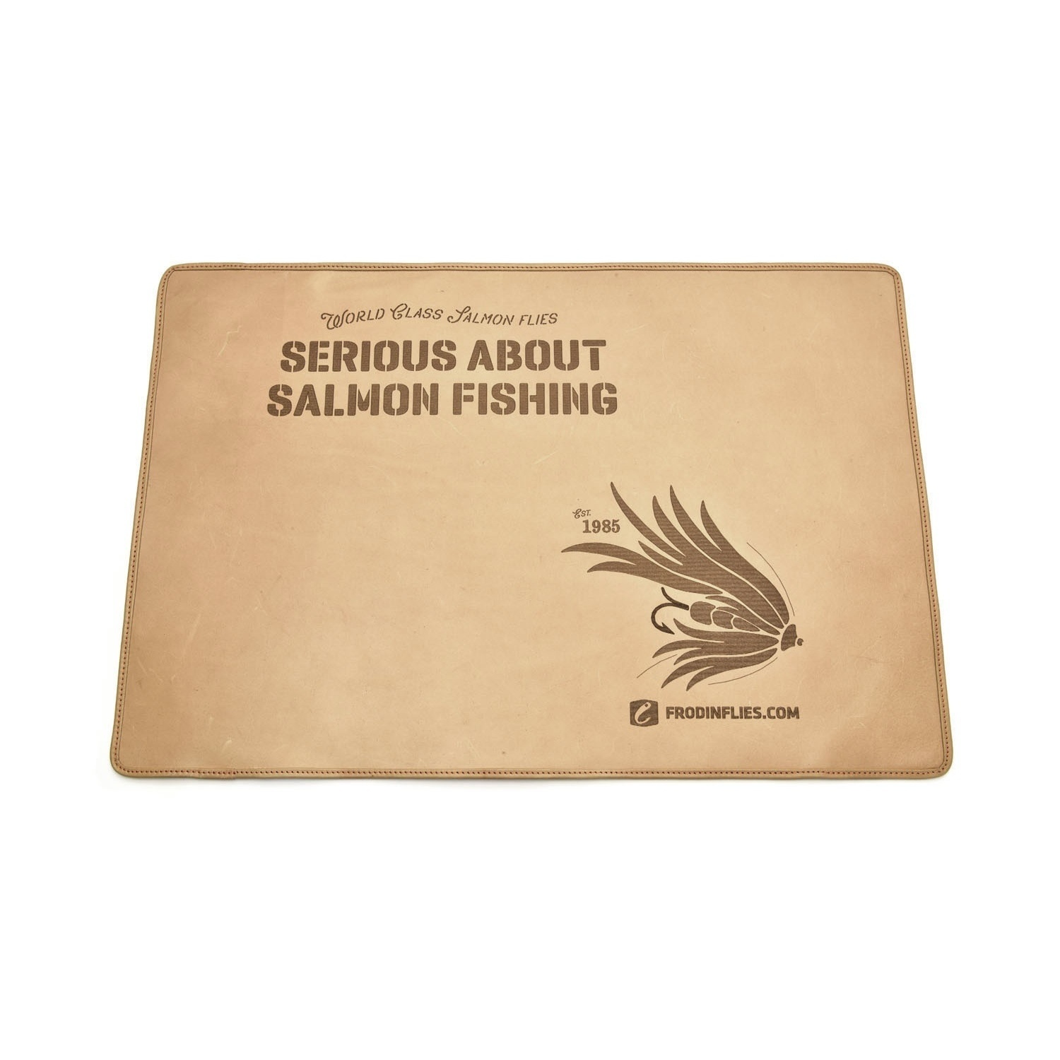 Frödin Leather Table Cover - Natural Tan in der Gruppe Haken & Zubehör / Fliegenbinden / Bindestock bei Sportfiskeprylar.se (LTC-NT)