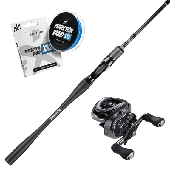 Scout Lunker 7\'6\'\' 5-28g SLX BFS Combo in der Gruppe Angelsets / Baitcast Sets / Baitcast Sets Barsch bei Sportfiskeprylar.se (LUNKERSLXBFSCOMBO)