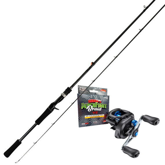 Lunker Stick Casting SLX Barsch Combo in der Gruppe Angelsets / Baitcast Sets / Baitcast Sets Barsch bei Sportfiskeprylar.se (LUNKERSTICKCASTINGSET)
