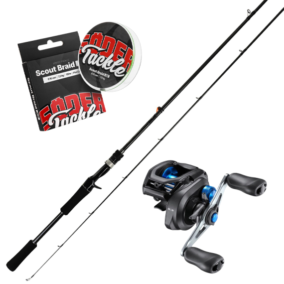 Lunker Stick Casting SLX Barsch Combo in der Gruppe Angelsets / Baitcast Sets / Baitcast Sets Barsch bei Sportfiskeprylar.se (LUNKERSTICKCASTINGSET)