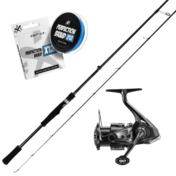 Lunker Stick Versatile Perch Light Söder Prostaff Combo in der Gruppe Angelsets / Spinning Sets / Barsch Spinning Combo bei Sportfiskeprylar.se (LUNKERSTICKVANFORDSET)