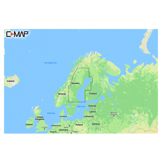 C-MAP Discover - Gulf Of Bothnia in der Gruppe Technik & Boot / Seekarten bei Sportfiskeprylar.se (M-EN-Y209-MS)