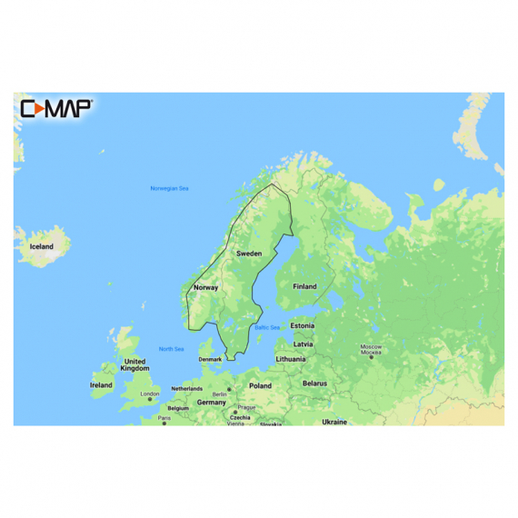 C-MAP Discover - Scandinavia Inland Waters in der Gruppe Technik & Boot / Seekarten bei Sportfiskeprylar.se (M-EN-Y210-MS)