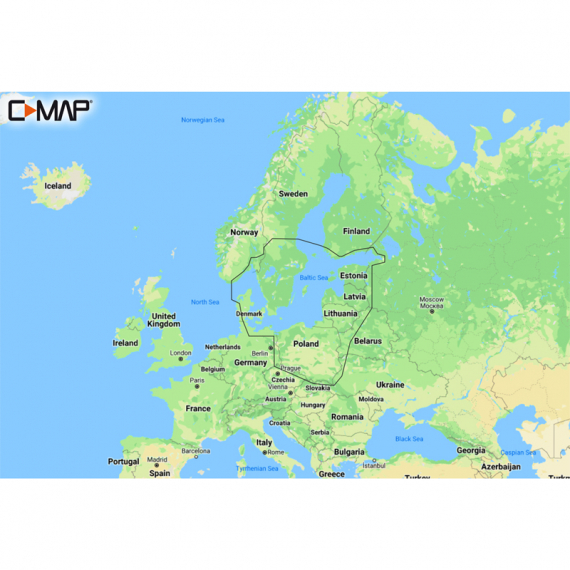 C-MAP Reveal - Baltic Sea in der Gruppe Technik & Boot / Seekarten bei Sportfiskeprylar.se (M-EN-Y299-MS)