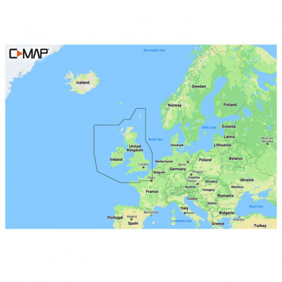 C-MAP Discover - United Kingdom & Ireland in der Gruppe Technik & Boot / Seekarten bei Sportfiskeprylar.se (M-EW-Y200-MS)