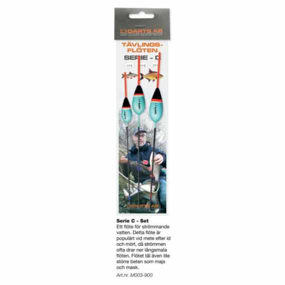 Darts Wettbewebpose C-Set in der Gruppe Haken & Zubehör / Posen / Specimen- & Matchposen bei Sportfiskeprylar.se (M003-900)