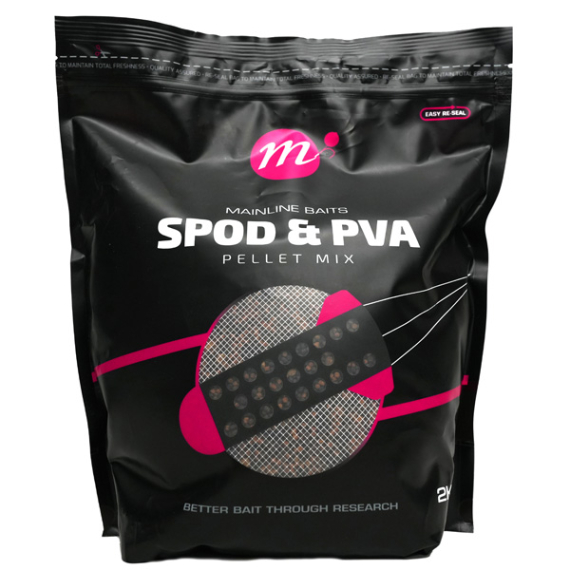 Mainline Spod & PVA Pellet Mix 2kg in der Gruppe Köder / Boilies, Baits & Groundbait / Pellets bei Sportfiskeprylar.se (M06007)