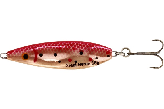 Westin Great Heron 13g 5,5cm Bloody Copper in der Gruppe Köder / Meerforellenköder & Küstenwobbler / Meerforellenköder bei Sportfiskeprylar.se (M095-288-062)
