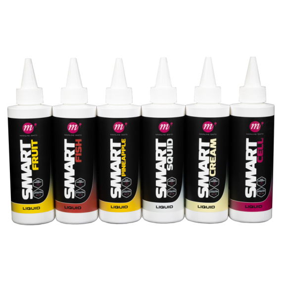Mainline Smart Liquid 250 ml in der Gruppe Köder / Boilies, Baits & Groundbait / Liquids & Additives bei Sportfiskeprylar.se (M10004r)