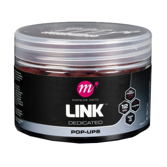 Mainline Pop-up Mini The Link TM 12mm in der Gruppe Köder / Boilies, Baits & Groundbait / Popups & Wafters bei Sportfiskeprylar.se (M21053)