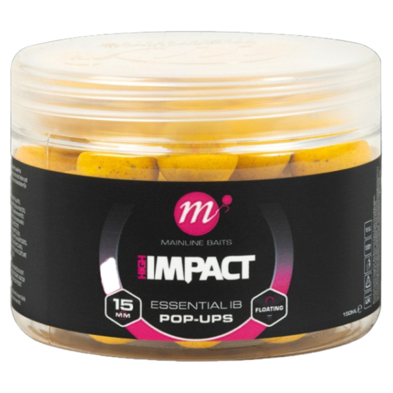 Mainline High Impact Pop-up Essential I.B., 16mm in der Gruppe Köder / Boilies, Baits & Groundbait / Popups & Wafters bei Sportfiskeprylar.se (M23023)
