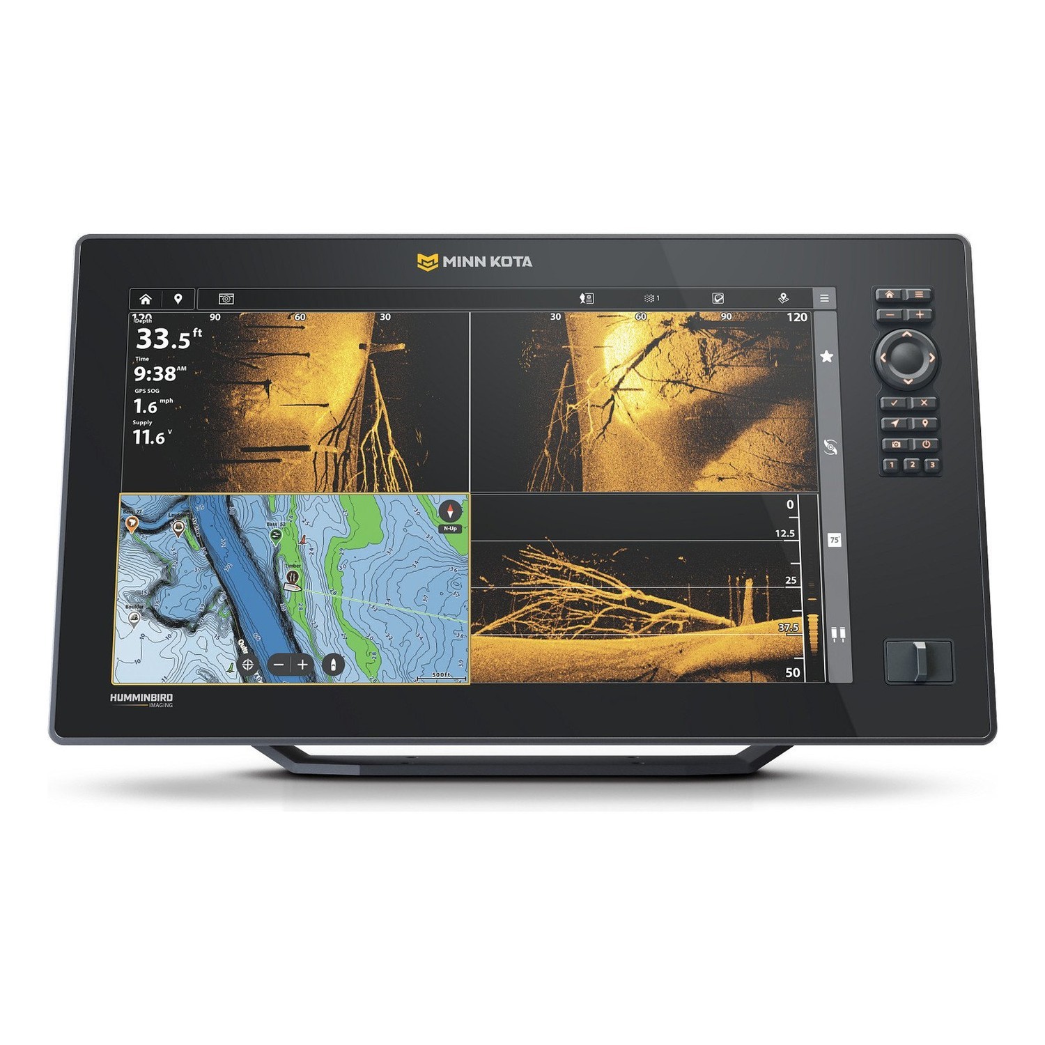 Minn Kota X16 in der Gruppe Technik & Boot / Echolot & Kartenplotter / Combo Echolot & Kartenplotter bei Sportfiskeprylar.se (M412400-1r)
