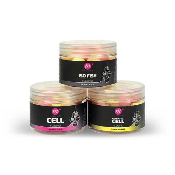 Mainline Fluoro Wafters in der Gruppe Köder / Boilies, Baits & Groundbait / Popups & Wafters bei Sportfiskeprylar.se (M44030r)