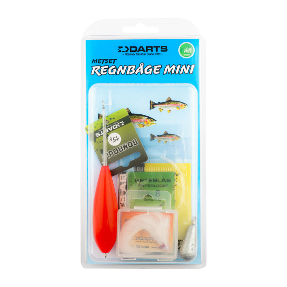 Darts Angling Set Rainbow Mini in der Gruppe Haken & Zubehör / Posenangel Set / Pose- und Ledgering-Sets bei Sportfiskeprylar.se (M895-02)