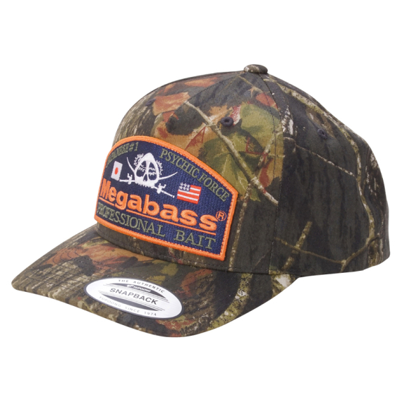 Megabass Cap Psychic Camo Mossy Hunter in der Gruppe Kleidung & Schuhe / Kappen & Kopfbedeckungen / Caps / Snapback-Kappen bei Sportfiskeprylar.se (MB-00000046717)