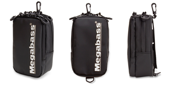 Megabass Mobile Pouch II - Black White in der Gruppe Aufbewahrung / Sonstige Aufbewahrung bei Sportfiskeprylar.se (MB4513473551994)