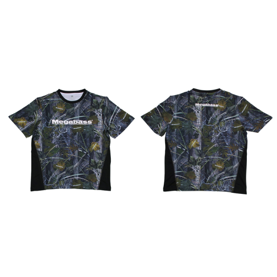 Megabass Game T-Shirt Real Camo in der Gruppe Kleidung & Schuhe / Kleidung / T-shirts bei Sportfiskeprylar.se (MB497988r)