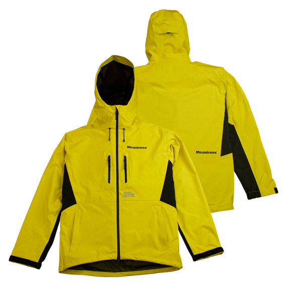 Megabass Wilderness Jacket Competition Yellow in der Gruppe Kleidung & Schuhe / Kleidung / Jacken / Shell-Jacken bei Sportfiskeprylar.se (MB504365r)