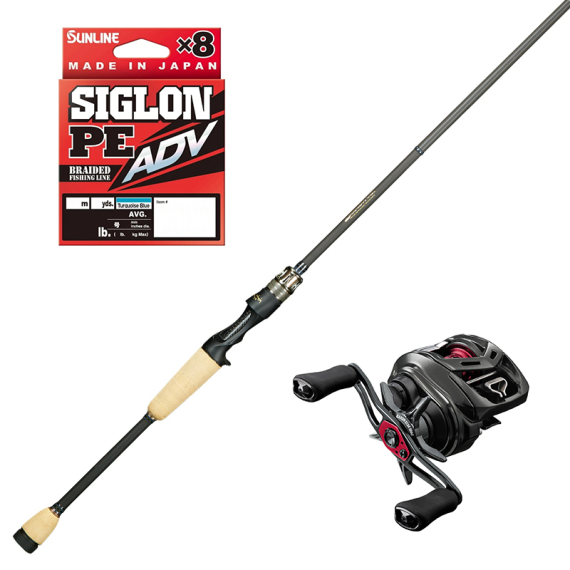 -+Megabass P5 Destroyer Bait Finesse Combo in der Gruppe Angelsets / Baitcast Sets / Baitcast Sets Barsch bei Sportfiskeprylar.se (MEGABASSCOMBO1)