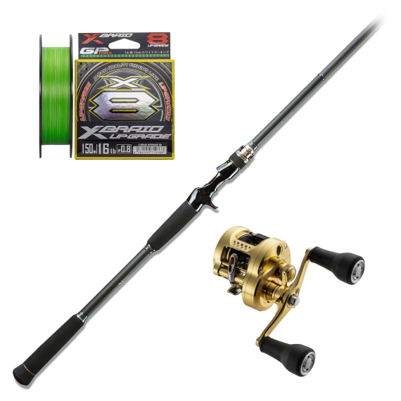 Megabass Cookai - Megadog Master Combo in der Gruppe Angelsets / Baitcast Sets / Baitcast Set Hecht bei Sportfiskeprylar.se (MEGADOGMASTERCOMBO)