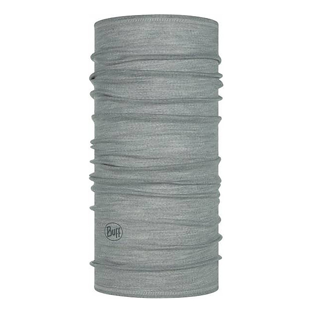 Buff Merino Lightweight - Solid Grey in der Gruppe Kleidung & Schuhe / Kleidung / Schals & Balaclavas bei Sportfiskeprylar.se (MERINO-SOLIDGREY)