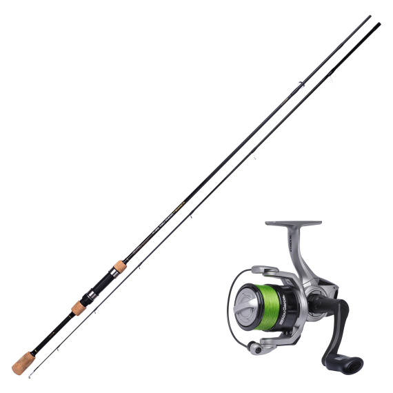 Mikado Sensual NG Medium Light Spin 7\'10\'\' Combo in der Gruppe Angelsets / Spinning Sets / Allround Spinning Combo bei Sportfiskeprylar.se (MIKADOABUSET)