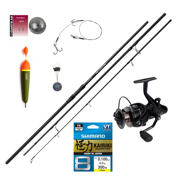 Mikado Intro Carp II 300cm 3 LBS Predator Starting Kit Combo in der Gruppe Angelsets / Ansitzangel Sets / Predator Set bei Sportfiskeprylar.se (MIKADOPREDATORSTARTINGSET)