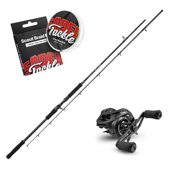 Mikado X Söder Tackle Downsize Pike Combo in der Gruppe Angelsets / Baitcast Sets / Baitcast Set Hecht bei Sportfiskeprylar.se (MIKADOSODERSET)