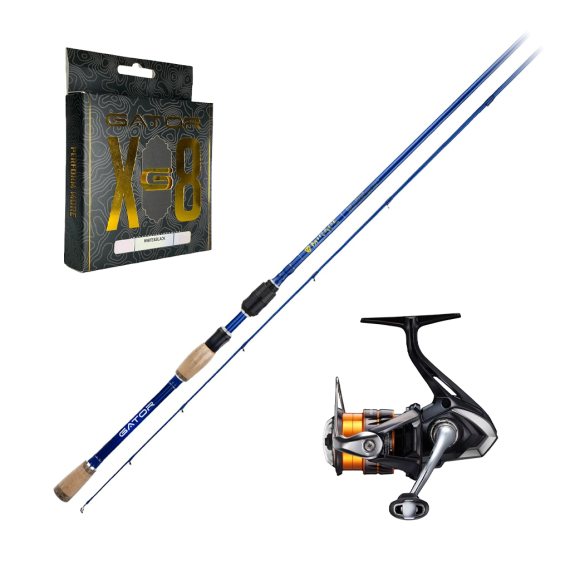 Gator Mirage 6\'10\'\' Zephyr Spinning Combo 3-15g in der Gruppe Angelsets / Spinning Sets / Barsch Spinning Combo bei Sportfiskeprylar.se (MIRAGEPERCHSPINNINGCMB)