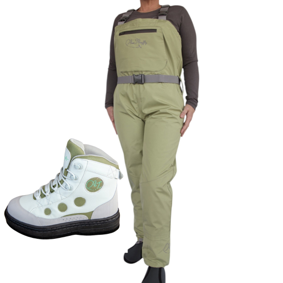 Miss Mayfly MOXIE Chameleon Women\'s Waders & Boots Combo in der Gruppe Kleidung & Schuhe / Wathosen & Watschuhe / Watangel Sets bei Sportfiskeprylar.se (MISSMAYFLYSET)
