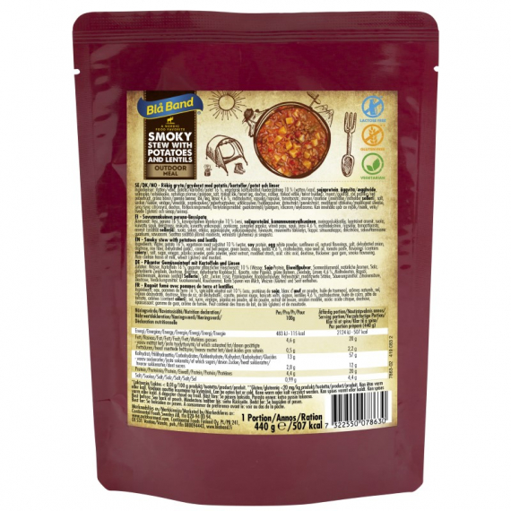 Blå Band - Smokey Stew With Lentils & Potatoes in der Gruppe Outdoor / Camping Essen / Konserven Essen bei Sportfiskeprylar.se (MKB111)