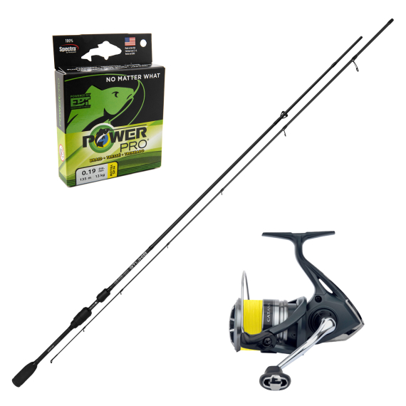 Mikado Bixlite Fast Spin Catana Combo 7\'3\'\', 4-18g in der Gruppe Angelsets / Spinning Sets / Barsch Spinning Combo bei Sportfiskeprylar.se (MKDCTNCOMBO)