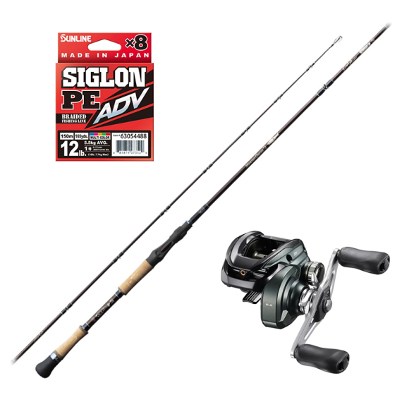 Fish Arrow Monster Queen 63 Casting 28-128g Curado M Combo in der Gruppe Angelsets / Baitcast Sets / Baitcast Set Hecht bei Sportfiskeprylar.se (MONSTERQUEENCURADOCOMBO)